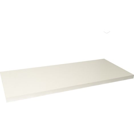 ARREGUI Basic CRA31-B Encimera de madera para mueble de basura y reciclaje ARREGUI Basic y ARREGUI Vario, fácil colocación adhesiva, blanca