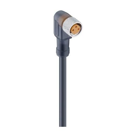 Lumberg Automation 14007-1 Connettore confezionato per sensore o attuatore M8 Presa angolata 2.00 m Numero di poli: 3 1