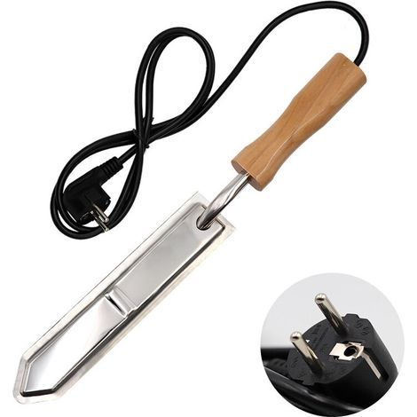 Elektrischer Honigschleuderer (220 V) mit Entdeckelungsmesser und Kabel (1/5)