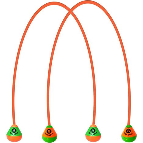 Bouées de plongée pour piscines pour enfants, natation, jouet d'été pour une utilisation sous-marine, entraînement aquatique. (1/5)