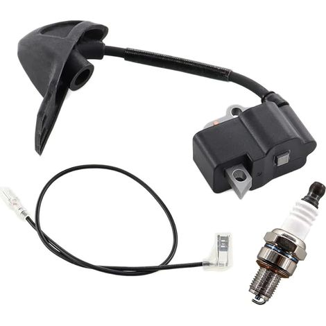 Bobine d'allumage avec bougie d'allumage pour souffleur de feuilles Stihl BG56 BG56C SH56 BG86 BG86C SH86 C Remplace 4241 400 1307, 4241 1306 B, 4241 400 1318 (1/5)