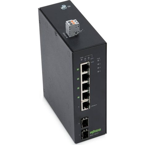 Commutateur Ethernet industriel WAGO 852-1417 D904671 (1/2)