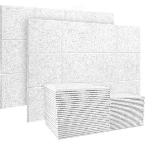Lot de 20 panneaux acoustiques, pour la décoration murale et le traitement acoustique. (1/5)