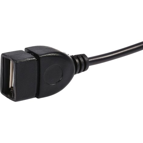 Câble Adaptateur Audio 3,5mm Mâle vers USB Type A Femelle OTG (1/5)
