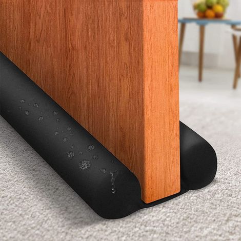 Porte Sous Porte - Blocage Courant d'Air - Réducteur Bruit et Froid - Ajustable 76 à 91 cm - Pour Sol Moquette Bois Carrelage - 1 Pièce (1/5)