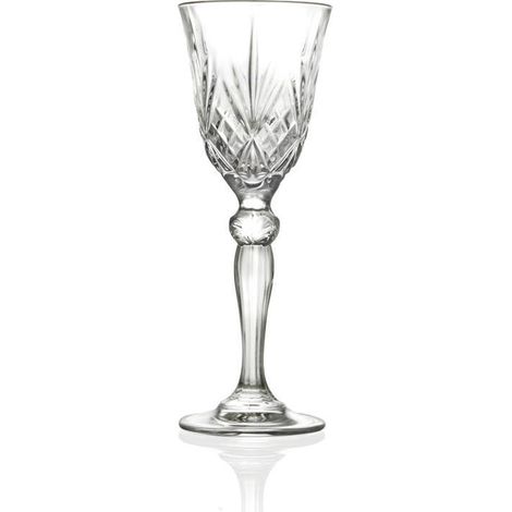 RCR 25604020006 Melodia Set 6 Calici da Liquore 5 cl Cristallo Luxion Lavastoviglie colore Trasparente