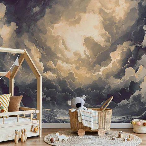 Papel pintado artgeist Epic Light Play 200x140 cm autoadhesivo