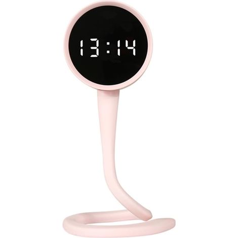 Tuya Smart Clock Alarm WiFi Batterie Caméra 3MP Vision Nocturne Application Mobile Affichage et Enregistrement à Distance Carte SD Mémoire Caméra B (1/5)