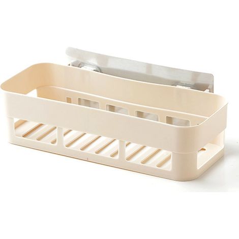 Étagère Murale Salle De Bain - Structure Stable En Matériau Haute Qualité - Rangement Cosmétiques Et Décoration Moderne - Installation Facile Gain De Place - 1 Pièce (1/2)