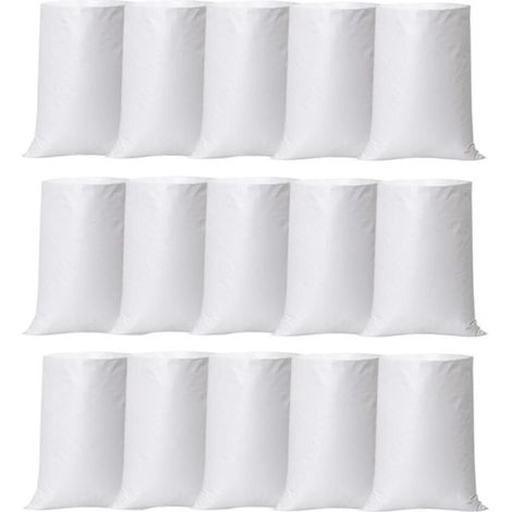 30 Sacs à Gravats Réutilisables 60x100 cm Résistants pour Sable Terre et Déchets (1/4)