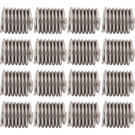 50 Pièces Douilles Filetées Acier Inoxydable, Kit Réparation pour Trous de Vis, 5-402D Unités (1/5)
