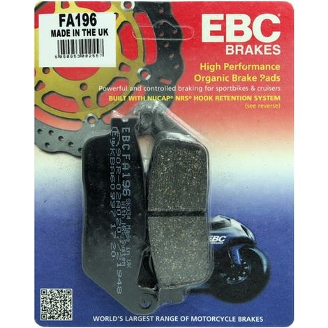Pastillas de freno EBC FA196 (1/2)