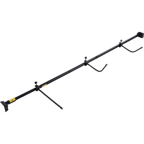 Crochet de suspension réglable pour guirlandes de porte extensible de 80 à 170 cm (31,5 à 67 pouces), idéal pour décorer les couronnes de porte et les fêtes. (1/5)