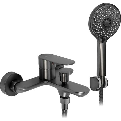 Robinet De Baignoire Rea Drop Titanium (1/5)