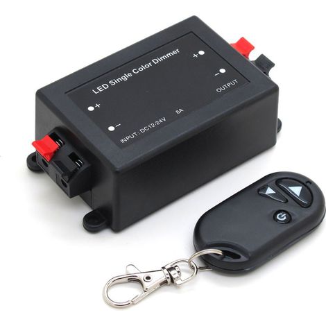 Contrôleur sans fil RF, interrupteur CC 12 V/24 V, variateur LED, spot encastré, ruban LED