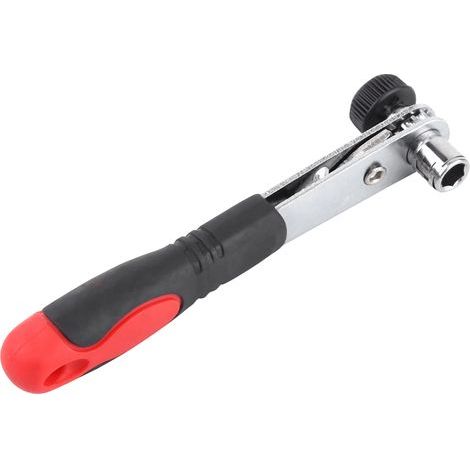 Poignée de clé à cliquet 1/4 ", pour embouts de tournevis ou douilles, outil pratique, 1 pièce (1/5)