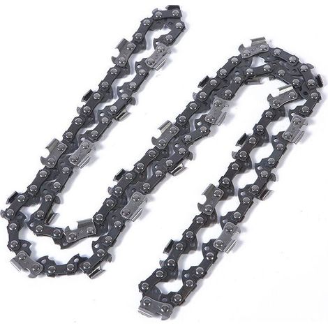 Chaîne de tronçonneuse de 35 cm 3/8" LP 52 maillons d'entraînement, 1 Pièces Chaîne de Tronçonneuse, Compatible avec Bosch, Makita, Husqvarna, Dolmar, pour Einhell, Makita DUC353Z, etc (1/4)