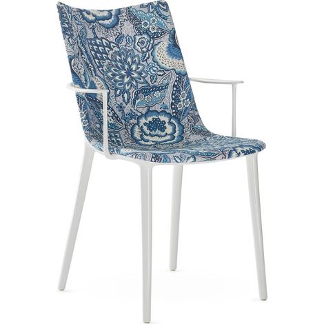 Sedia HER HIGHEST HIGHNESS Bianco Ink in tecnopolimero Kartell 05918BI (1/2)