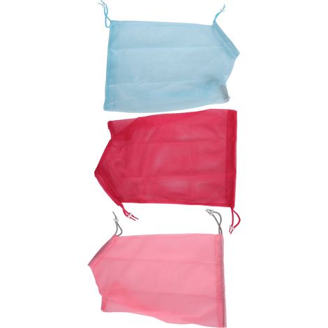 Sac de douche multifonctionnel pour animaux de compagnie, sac de toilettage en filet anti-griffures pour chat, pour le bain et la coupe des griffes (bleu, rose, rouge, rose) (1/5)