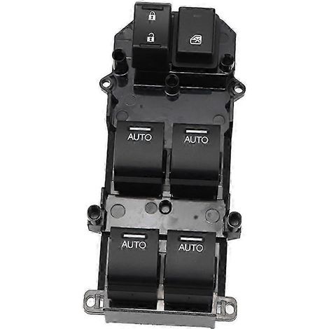 Interrupteur de lève-vitre électrique avant gauche, 37 broches, plastique noir, compatible avec Honda Accord Spirior Elysion Odyssey 2008-2012 (FDQ) (1/5)
