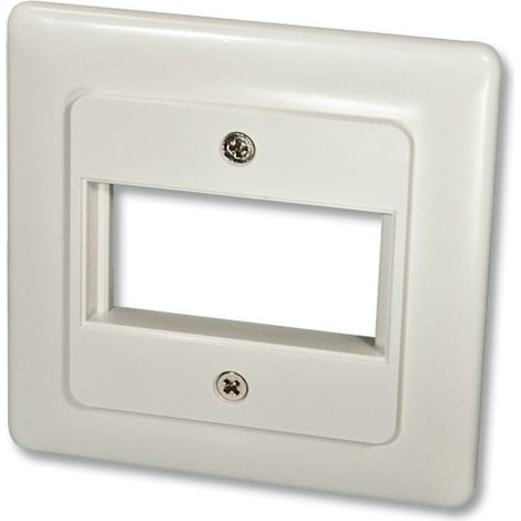 Lindy weiße Wanddose, uacc-EL Patchkabel 15m, 60545