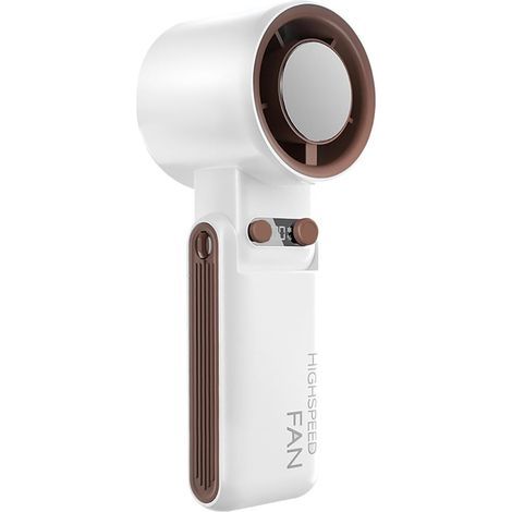 Ventilateur rafraîchissant, refroidisseur portable personnel pliable à grande vitesse, appareil rechargeable, air compact (1/5)