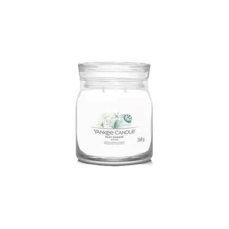 Yankee candle - baby powder signature candle detsky pudr - vonna svicka 5670g