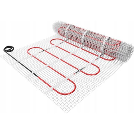 TAPIS CHAUFFANT sous carrelage 0,5m2 PUISSANCE 150W/m2 CHAUFFAGE ÉLECTRIQUE TERMOFOL (1/5)