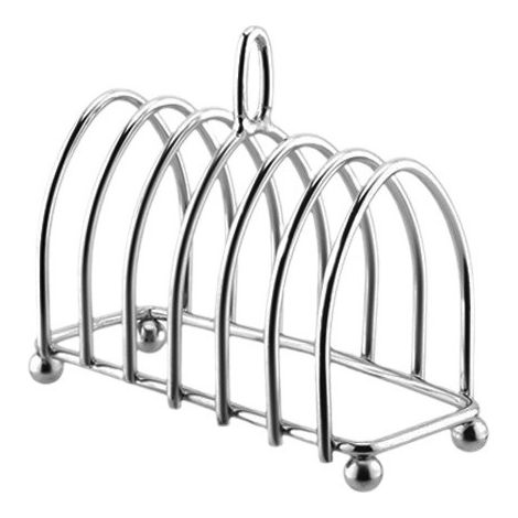 Supporto per toast a 6 scomparti, cromato (1/5)