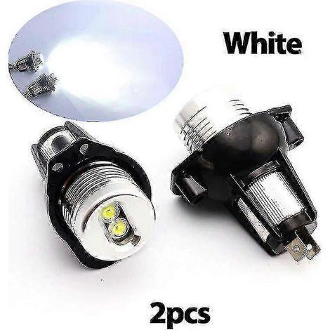 Feux de position à LED Angel Eyes sans erreur pour BMW E90 E91 2005-2008 20W Multicolore (1/5)