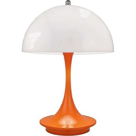 Lampe champignon minimaliste INS crémeux vent chambre à coucher tête de lit ambiance lampe petite taille bizarre créatif bourgeon lampe de table (1/5)