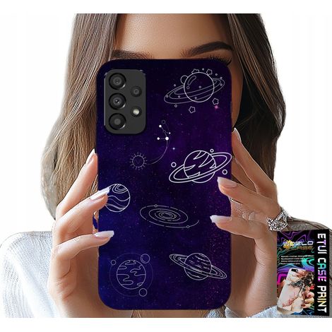 Hülle für Samsung Galaxy A53 5G – Weltraum-, Planeten-, Sternen- und Galaxienmuster (1/5)