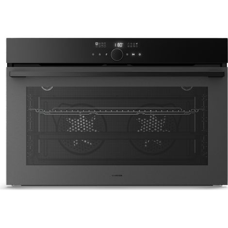 Klarstein Velaire Four Encastrable 90 cm - 127L, 16 Modes, Chaleur Tournante, Nettoyage Facile, Minuterie, Verrouillage Enfant, Classe Énergétique A, Fours Électriques Encastrables (1/5)