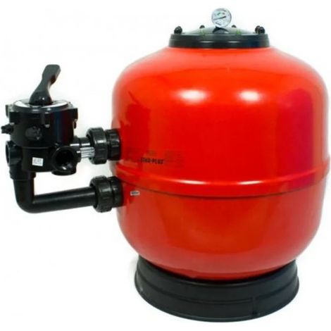 Filtro de Arena Piscina Star-Plus 900mm con Válvula Lateral 2\"  Monobloc con Filtro 32 m3/hora para Piscina Profesional