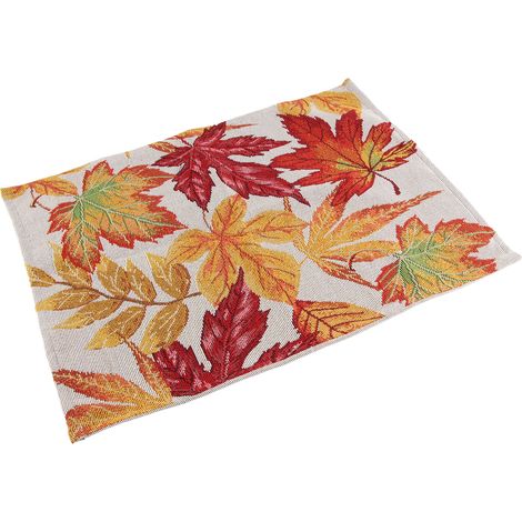 Chemin de table d'automne, chemin de table festif pour la salle à manger, chemin de table feuille d'érable pour l'automne et la décoration de Thanksgiving (1/5)