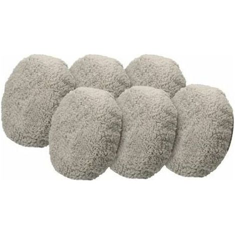 Pack Washable Replacement Cloths for HOBOT 168/188 Window Cleaning Robot, Microfiber Cloths, Reusable Accessories, Model: Grey, 6 Pack MUMU (1/4)