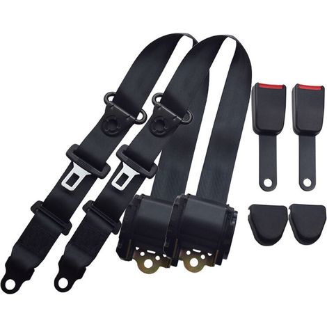 Ceinture de sécurité autobloquante à trois points à enroulement automatique pour automobiles, bus et voitures particulières