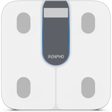 Renpho PEU-R-A033-WH-B2B Bilancia Pesapersone Intelligente Elis 1C Bluetooth WiFi Impedenziometria Bianco (1/5)