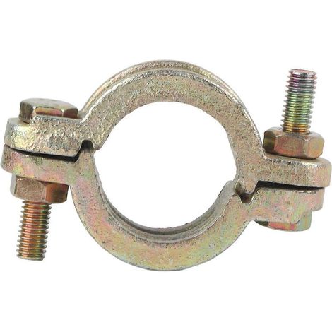 Schlauchschelle, robust, hochtemperaturbeständig, aus Kohlenstoffstahl, für Gummiringe und Stahlrohre, 32