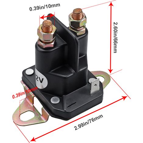12V automotive starter solenoid valve suitable for 539101714/812-1221-211 automotive relay (1/4)