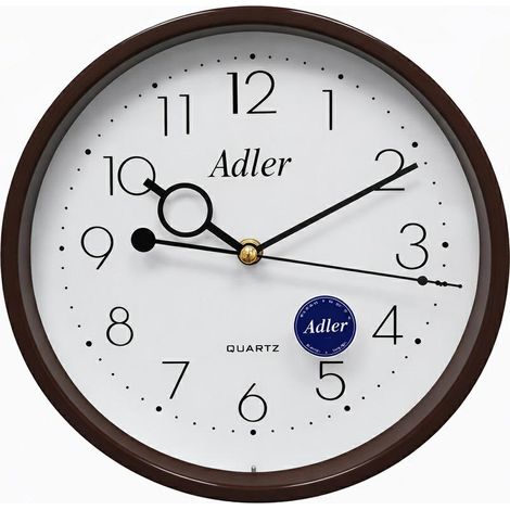 Reloj de pared MA-17 de nogal oscuro
