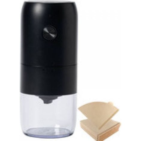 Moulin à café avec filtre à café 100 pièces, moulin à café électrique, broyeur à grains de café avec réglage Muli Grind, broyeur à fraises conique automatique pour graines, haricots, noix, herbes, poi (1/4)