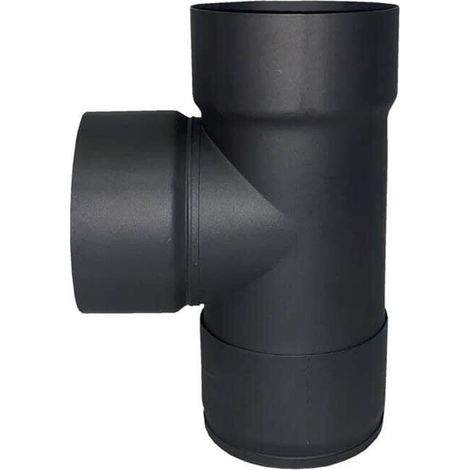 Theca-Rauchanschlusstee 110mm für Holzofen Nr. 4 Ecodesign