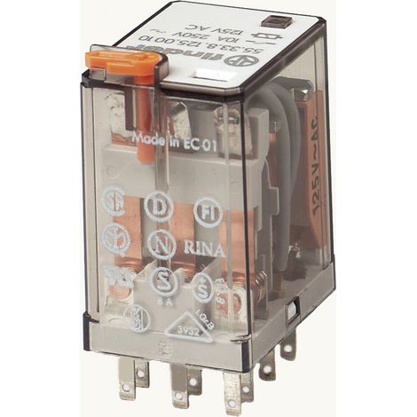 Relais Finder 55.33.8.024.0050 10 A 24 V AC Steck