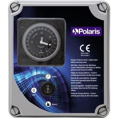 Astralpool – Coffret électrique pour surpresseur – Technologie avancée – Horloge de programmation – Protection disjoncteur magnétothermique – IP-65