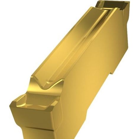 Wendeschneidplatte ISO GL4-D400M02-PR:G8330 Breite 4mm PVD beschichtet Gold (1/2)