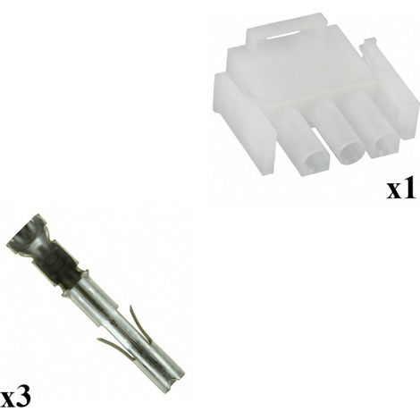 Kit Connecteur Mate n lok Mâle avec born Femelle 3 Voies