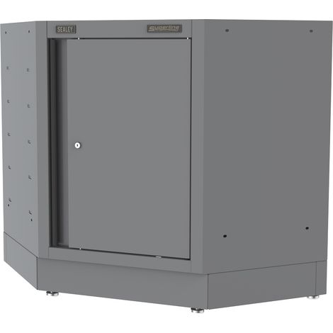Sealey APMS42BE Superline PRO Black Edition Modular Corner Floor Cabinet 860mm (1/2)