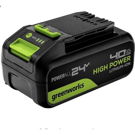 Batterie Greenworks G24B4HP1100 24 V 4 0 Ah Li-ion