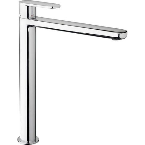 Paffoni Candy series mitigeur de lavabo allongé CA081KCR Chromé - Laiton (1/2)